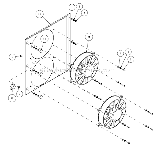 Page I Diagram and Parts List for MK-6036KBG  MK Diamond Concrete Saw